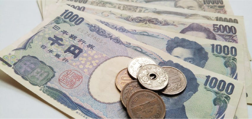 現金と小銭